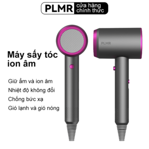 PLMR Máy sấy tóc ion âm Ion âm giữ ẩm chăm sóc tóc nhiệt độ không đổi lạnh và gió nóng mà không bị thương tóc