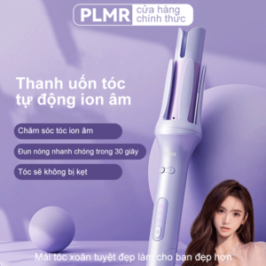 PLMR ion âm tự động cuộn tóc thanh 30 giây nhanh chóng nóng, ion âm bảo vệ tóc, chống bỏng nhiệt không bị mắc kẹt tóc, hoạt động tóc xoăn thông minh đơn giản